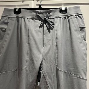 Lululemon ABC joggers light grey